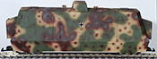 REI Models REI225046  German Armored Panzer Train #42 Commando Wagon Rail Car #225046